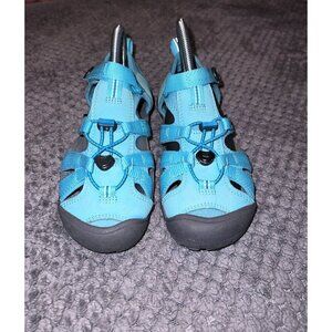 KEEN Seacamp II CNX Size 4 Water Sandals Shoes Outdoor Hiking 1012555 Baltic